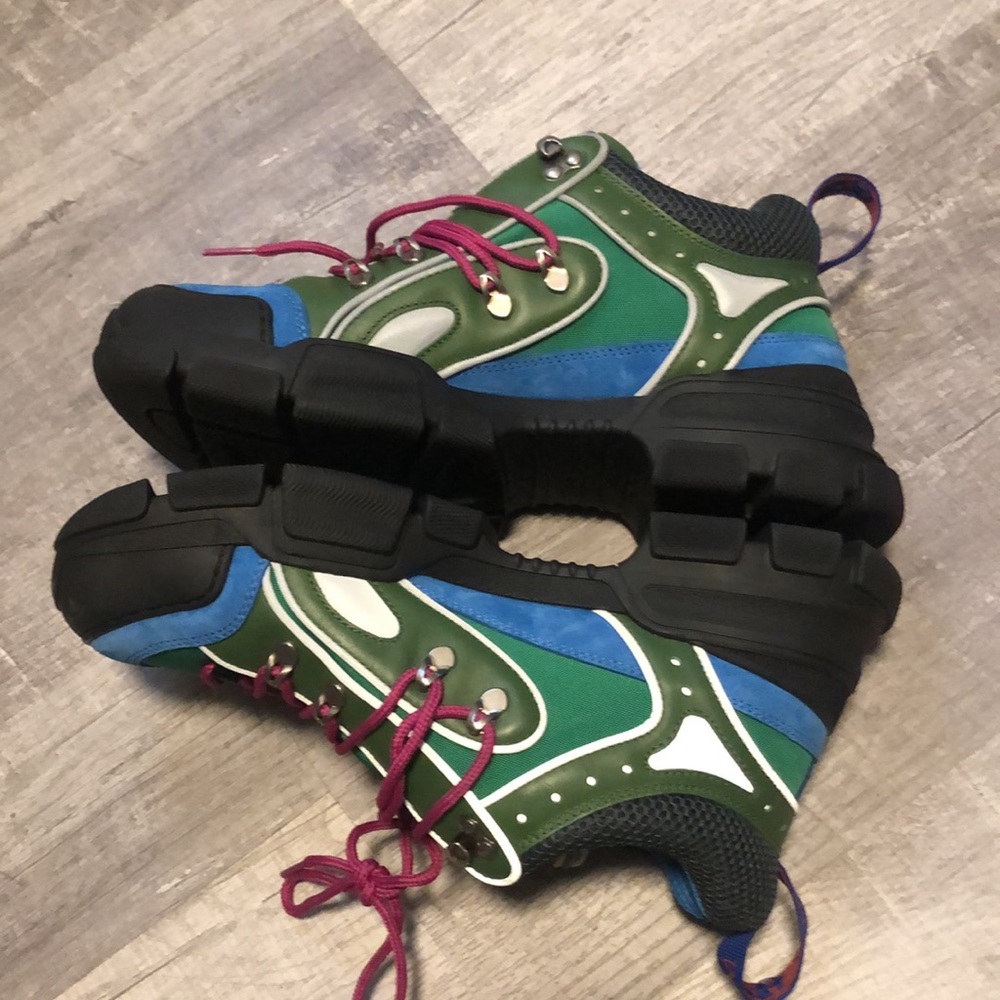 Gucci flashtrek deadstock snikers size 8.1/2  new - Picture 11 of 11